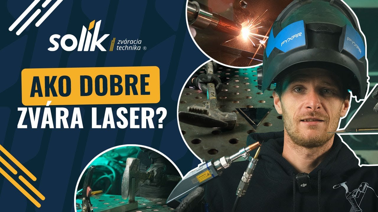 Ukážky laserových zvarov - sú pevné, rýchle a pekné?