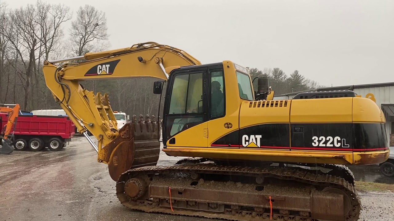 2005 Caterpillar 322CL Excavator For Sale