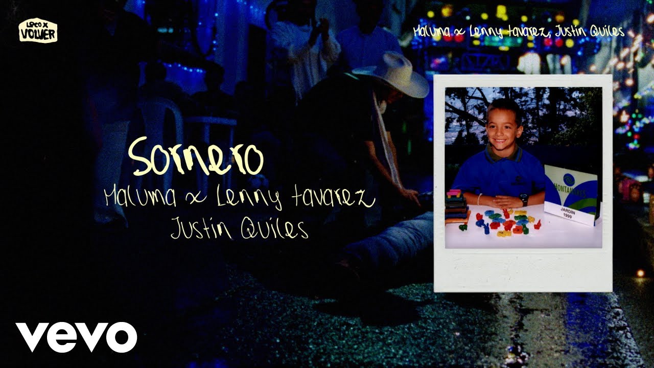 Maluma, Lenny Tav&aacute;rez, Justin Quiles - Sornero (Official Lyric Video)