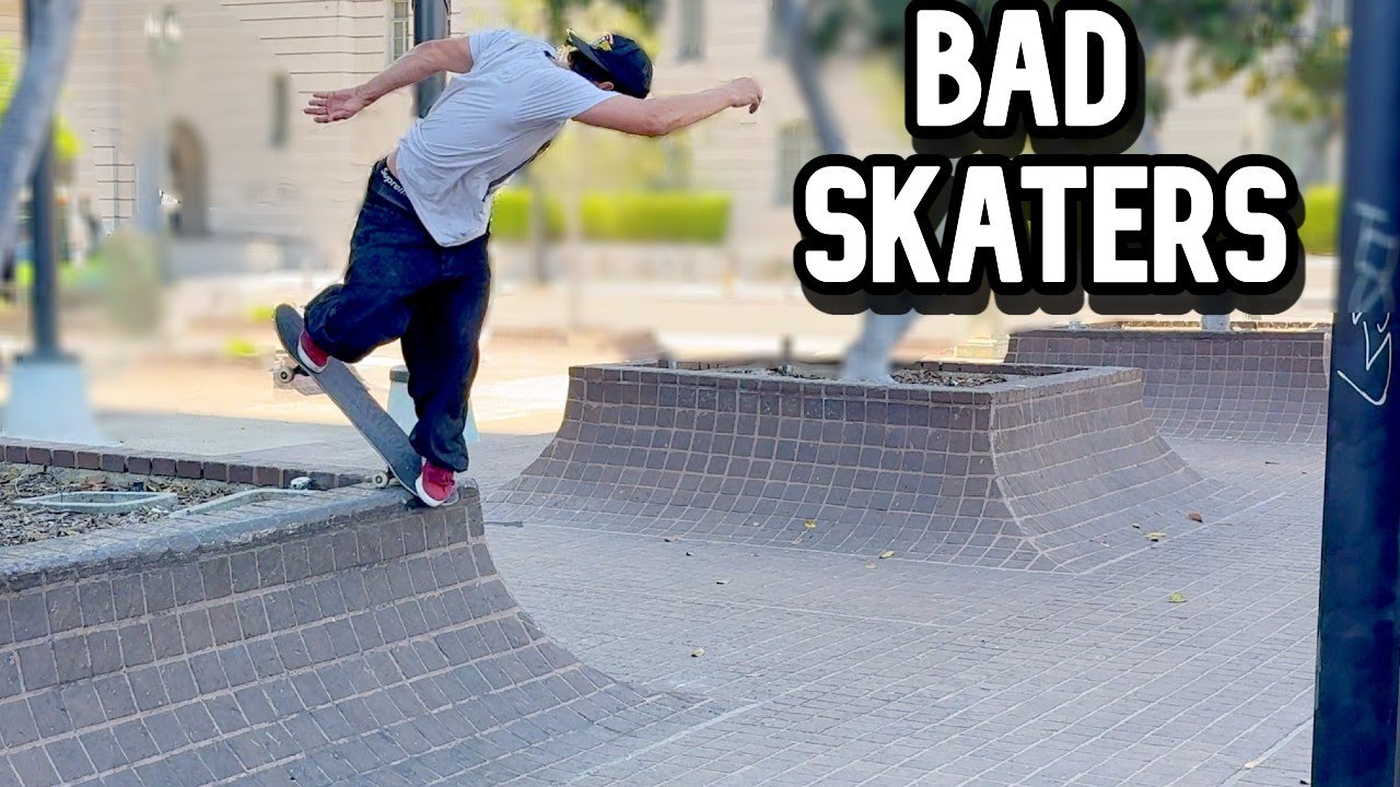 Skaters Destroying Public Property