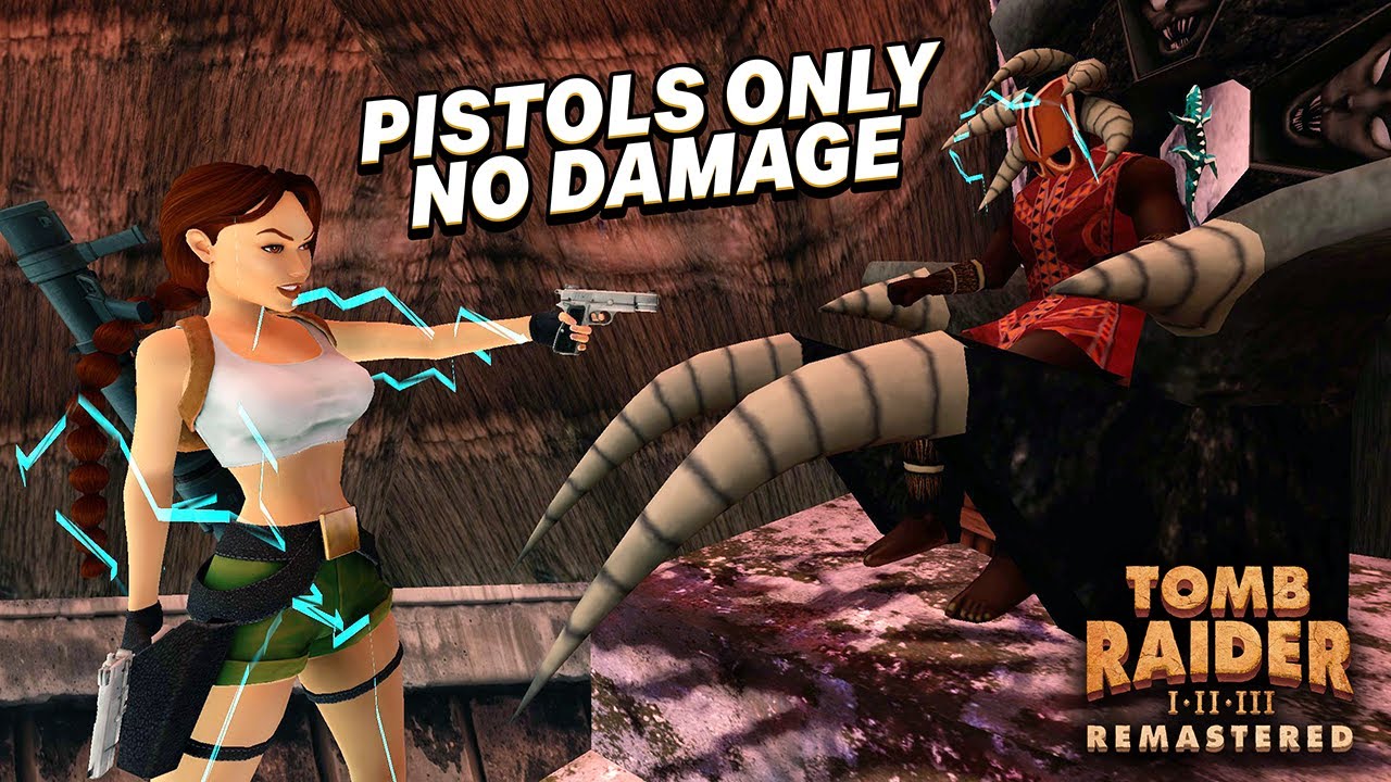 Temple Of Puna Pistols Only + No Poison/Damage Guide | Tomb Raider III Remastered