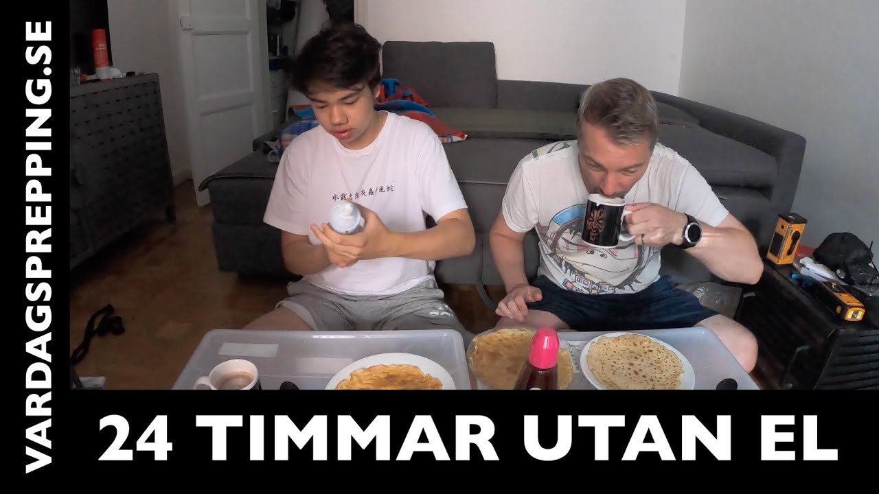 24 timmar utan el