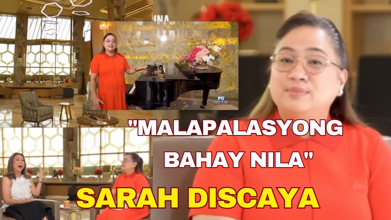 ANG MALAPALASYONG BAHAY NINA SARAH AT CURLEE DISCAYA | Korina Interview