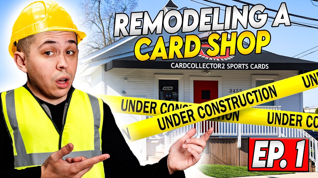 We DESTROYED Our Card Shop 👷