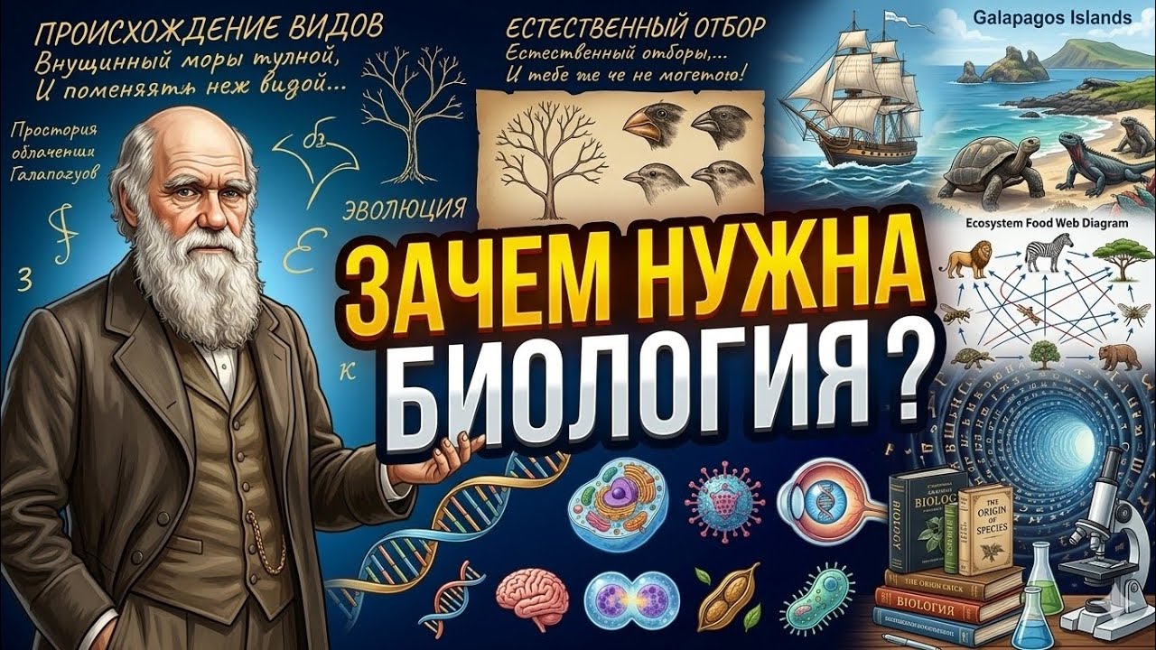 ЗАЧЕМ НУЖНА БИОЛОГИЯ? НЕОЖИДАННЫЕ ФАКТЫ
