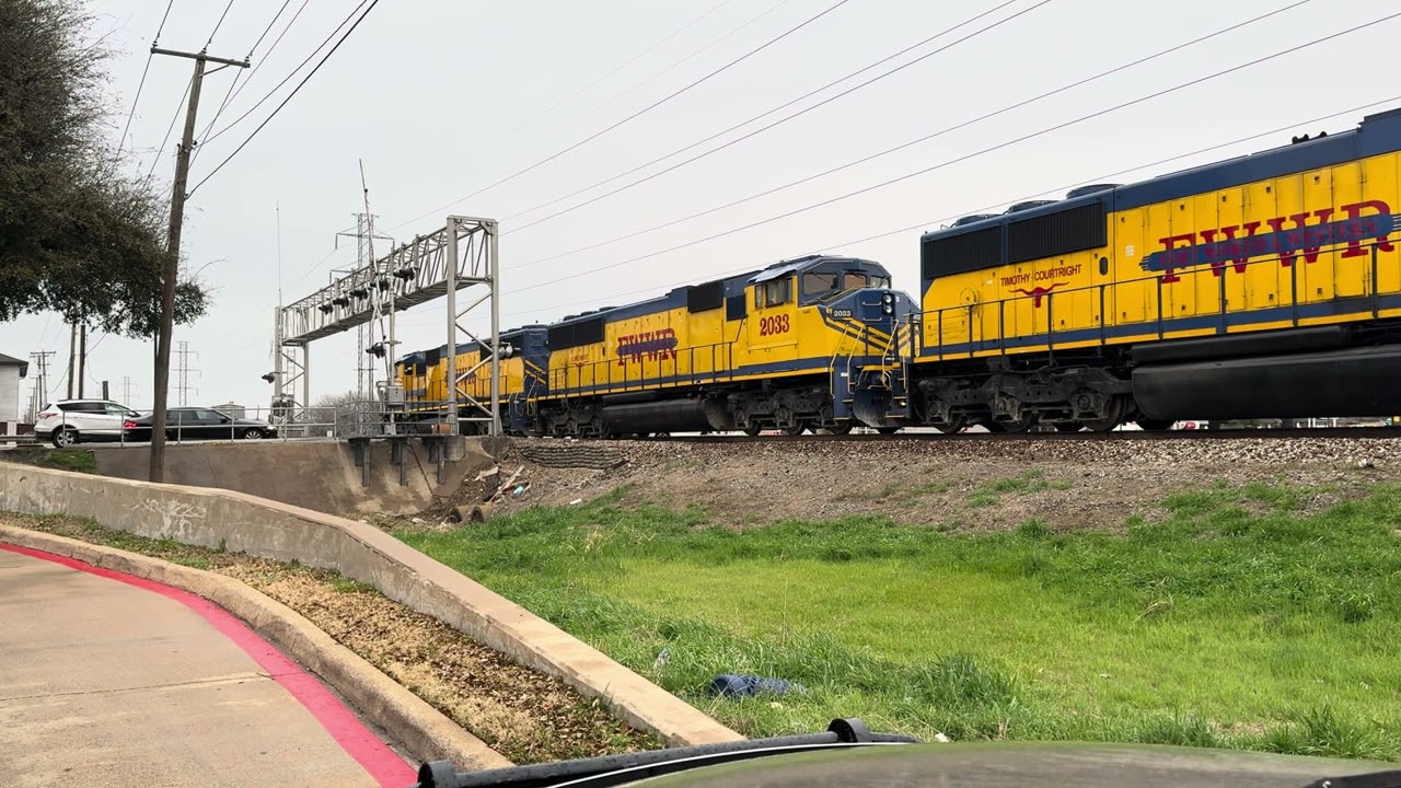 Fort Worth & Western Railroad Cresson turn.