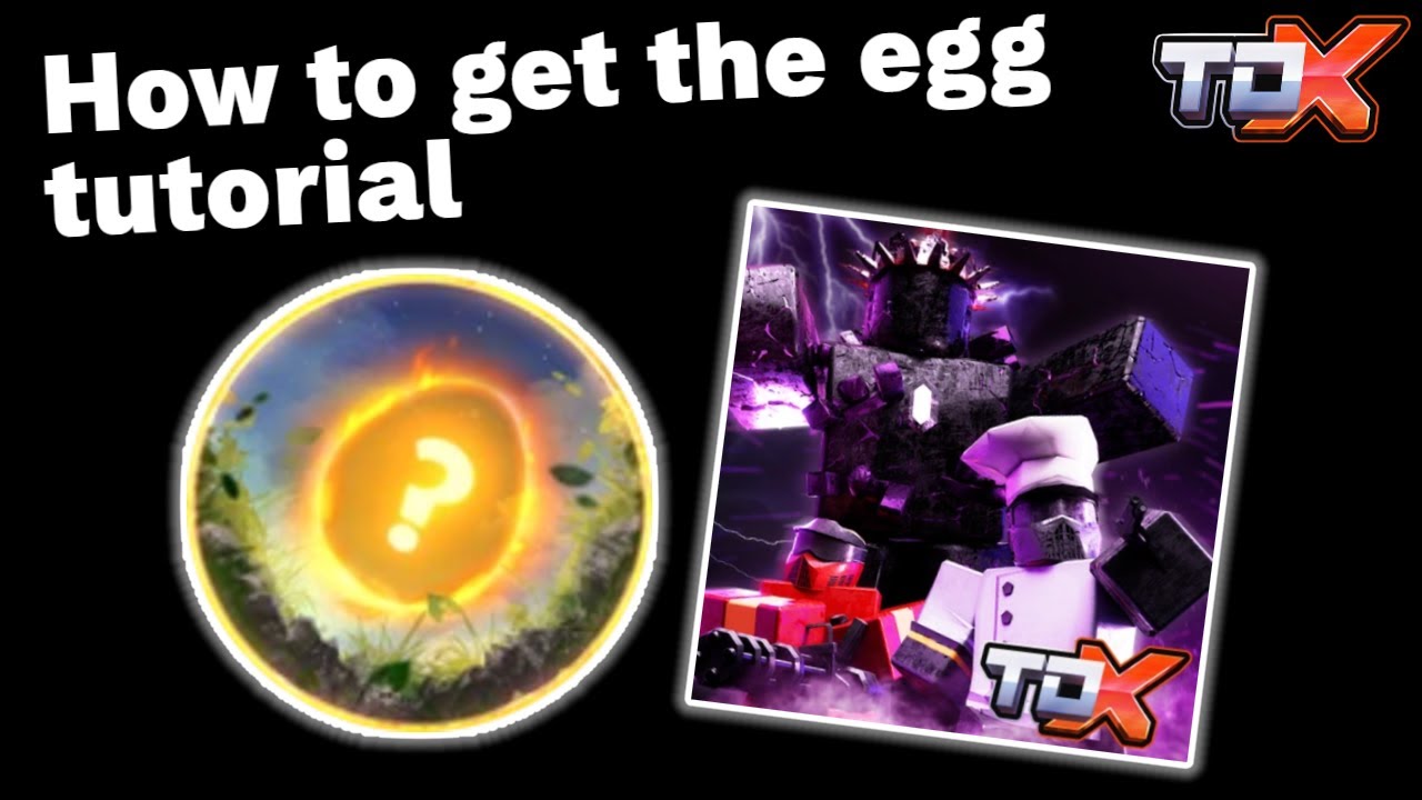 How to Get The Egg Badge in Tower Defense X | (TDX The Hatch Event)