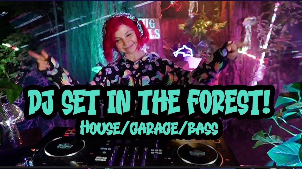 Happy House/Bass Mix | DJ Set in Nature | Disco, Garage, Bass and Vibes!
