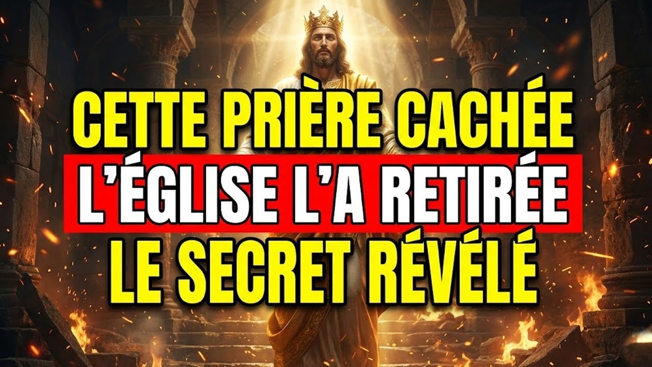 La prière que Jésus faisait AVANT les miracles n’est plus enseignée