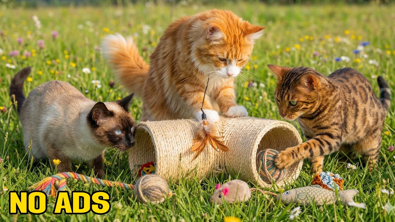 12 Hours Of Calming Music for Cats 🐾 Soft Relaxing Music for Anxiety Relief & Night Sleep