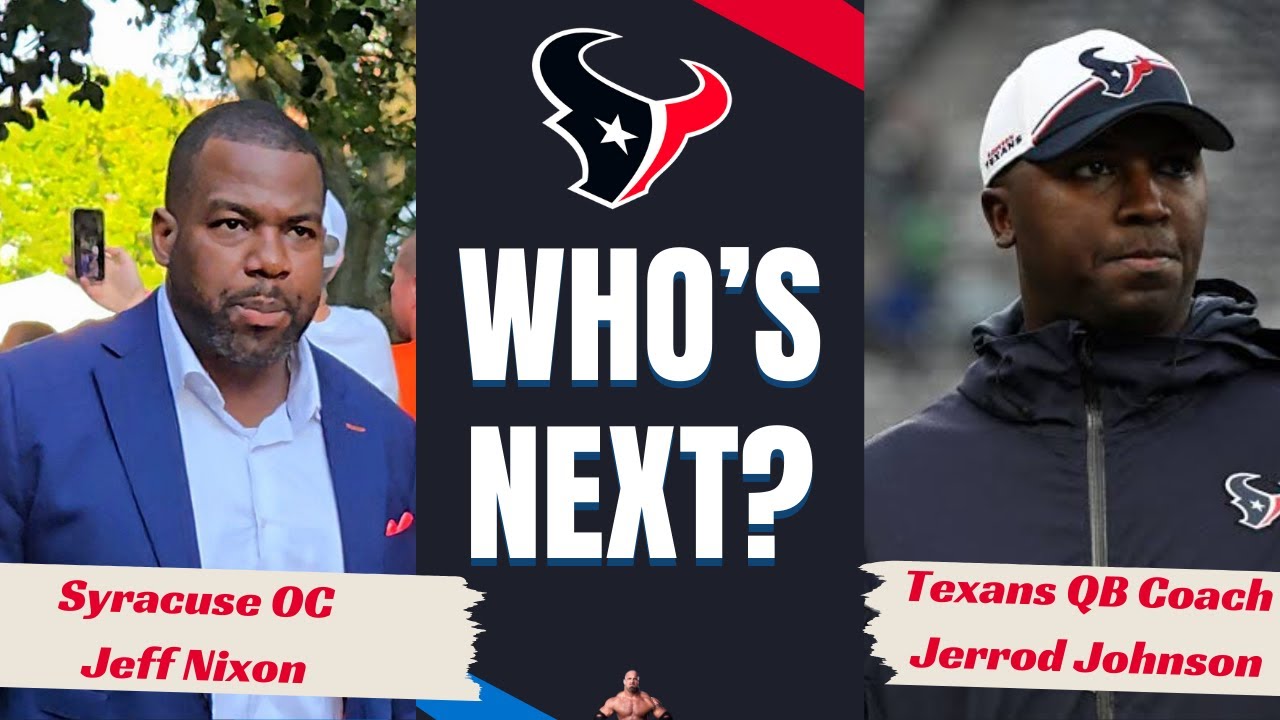 Who’s Next for the Houston Texans in Their Urgent Search for an Offensive Coordinator?