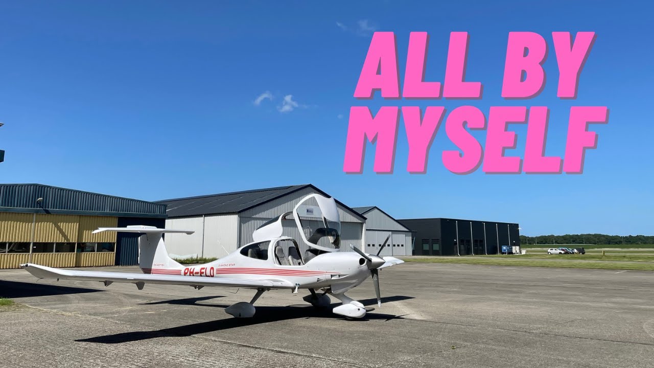 First solo flight leaving the CTR - DA40