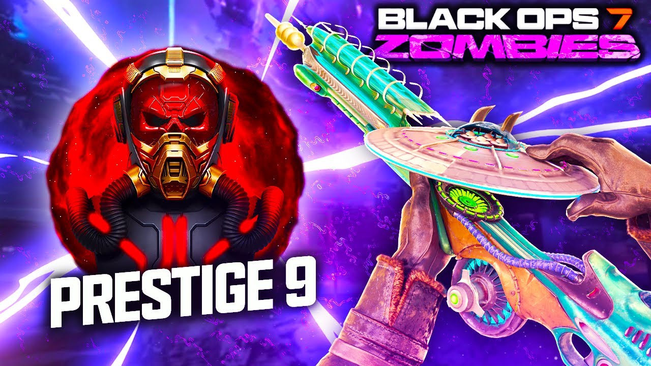 PASSAGE au PRESTIGE 9 sur BLACK OPS 7 ZOMBIES 🧟‍♂️ (Road to Prestige Master Level 1000)