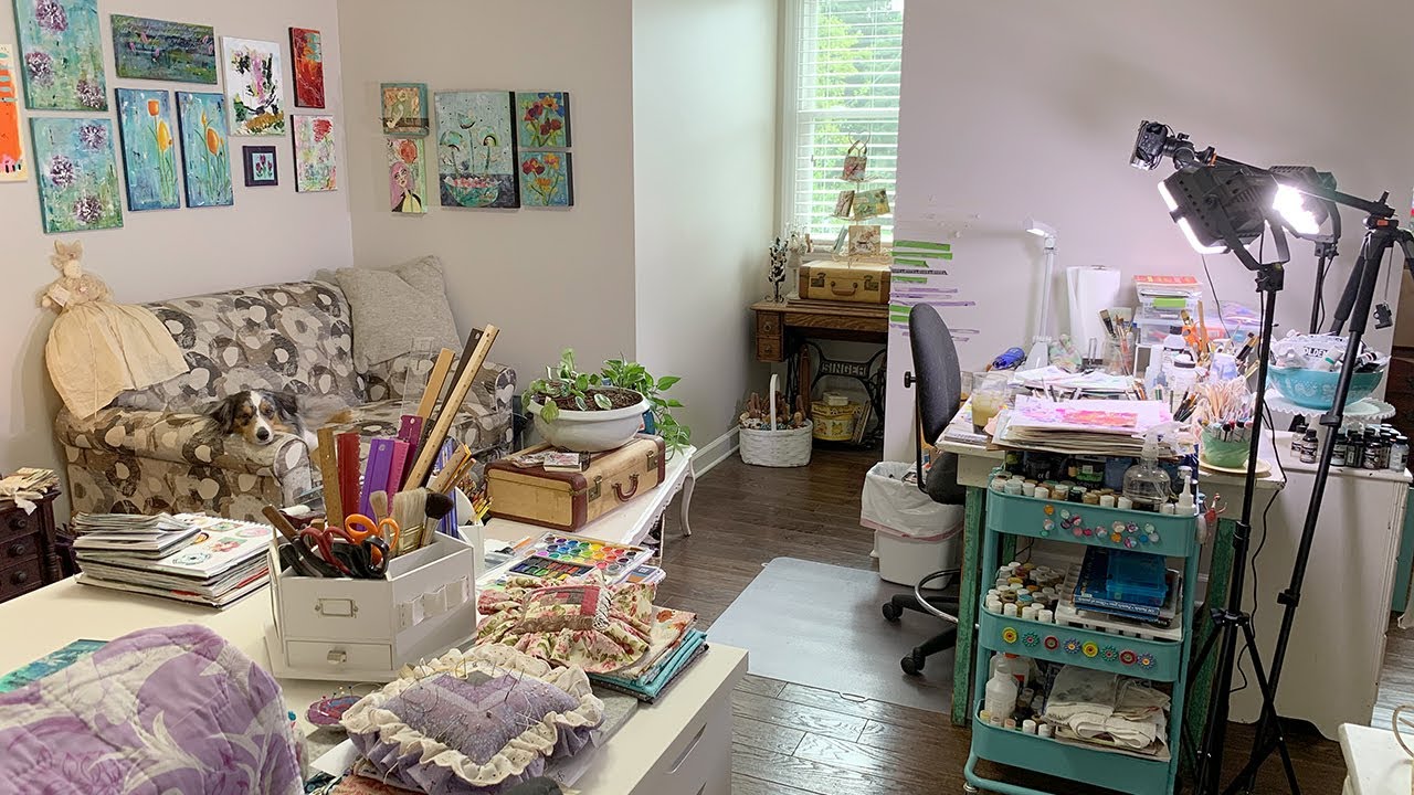 You Asked To See Where I Create - Art Studio Tour