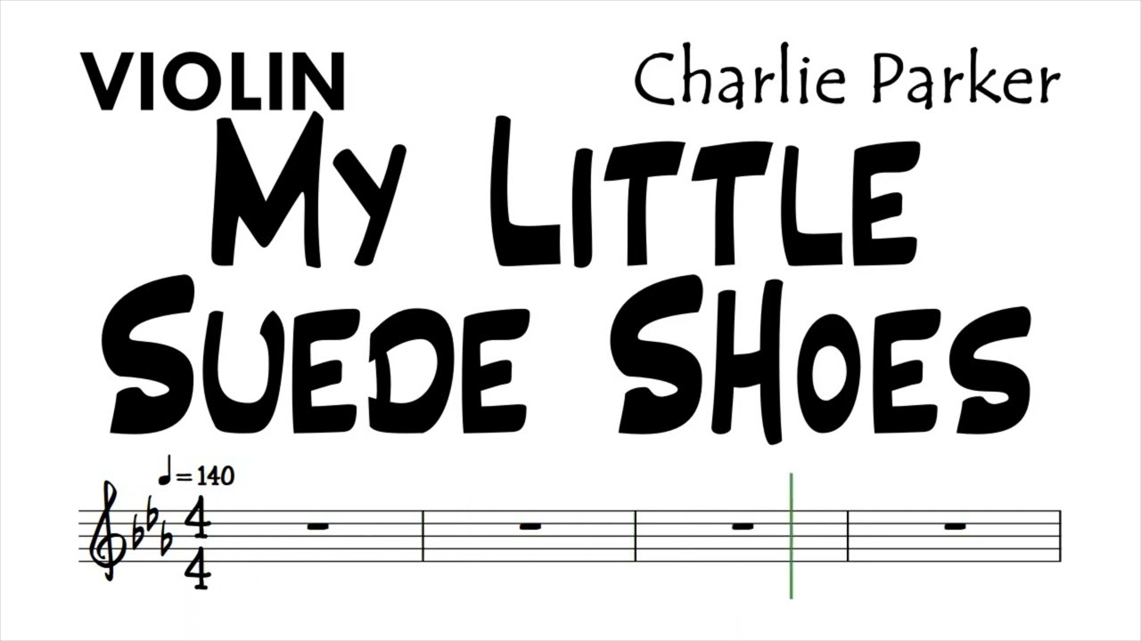 My Little Suede Shoes Violin Sheet Music Backing Track Play Along Partitura