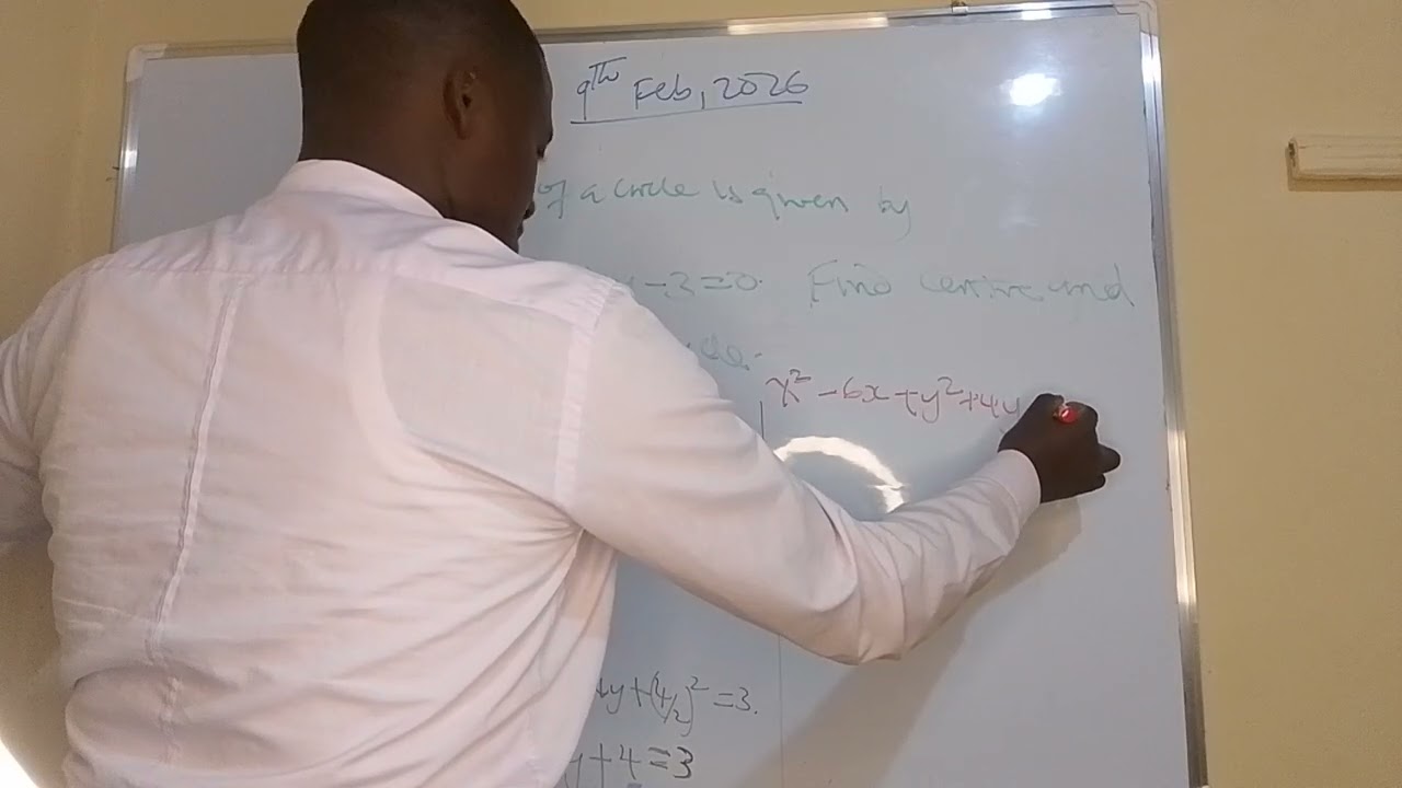 Equations of circles 2