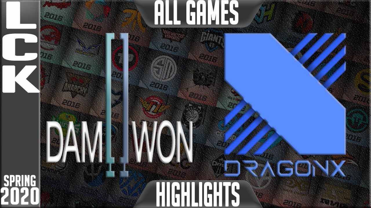 DWG vs DRX Highlights ALL GAMES | LCK Spring 2020 W6D1 | Damwon Gaming vs DragonX