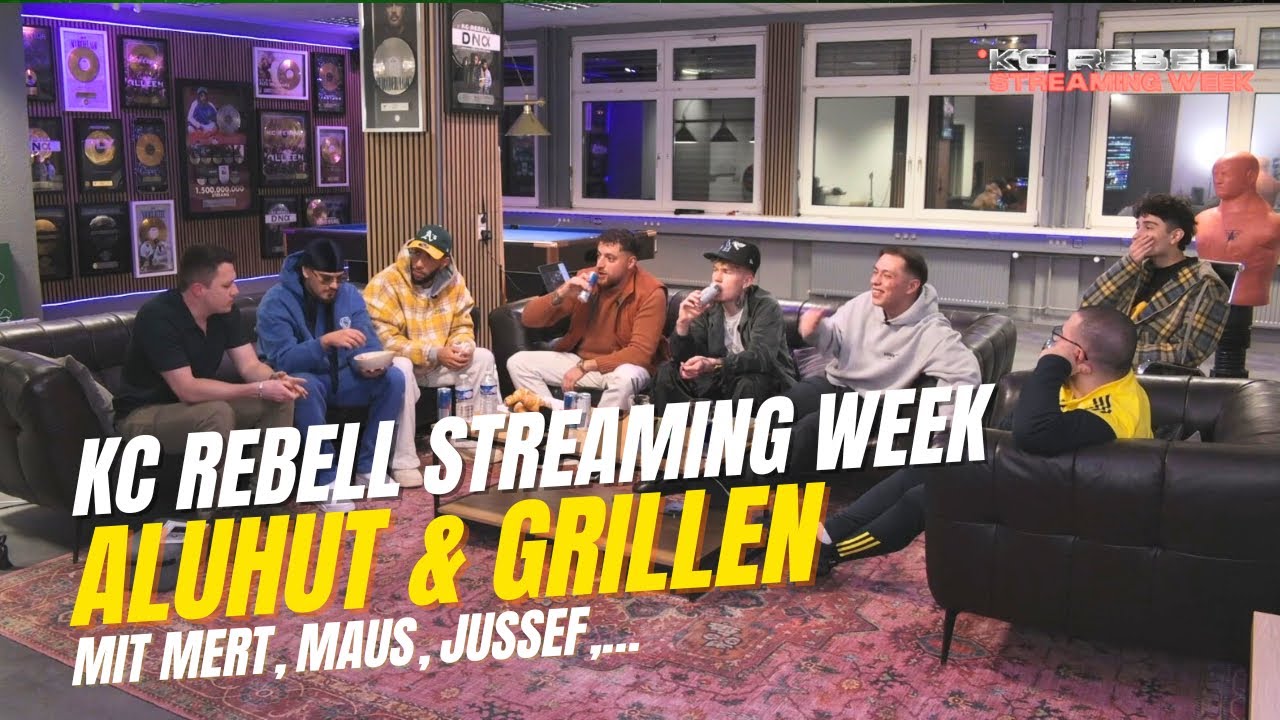 Aluhut-Talks mit MERT, WISSENSCHAFTLER & LETZTE REIHE 😱👽 I KC Rebell STREAMING-WOCHE Tag 1 