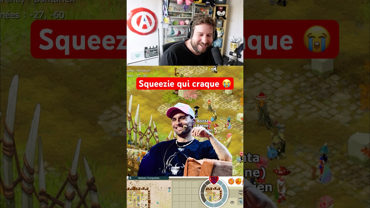 Squeezie qui craque de nouveau&hellip; #dofus #ankama