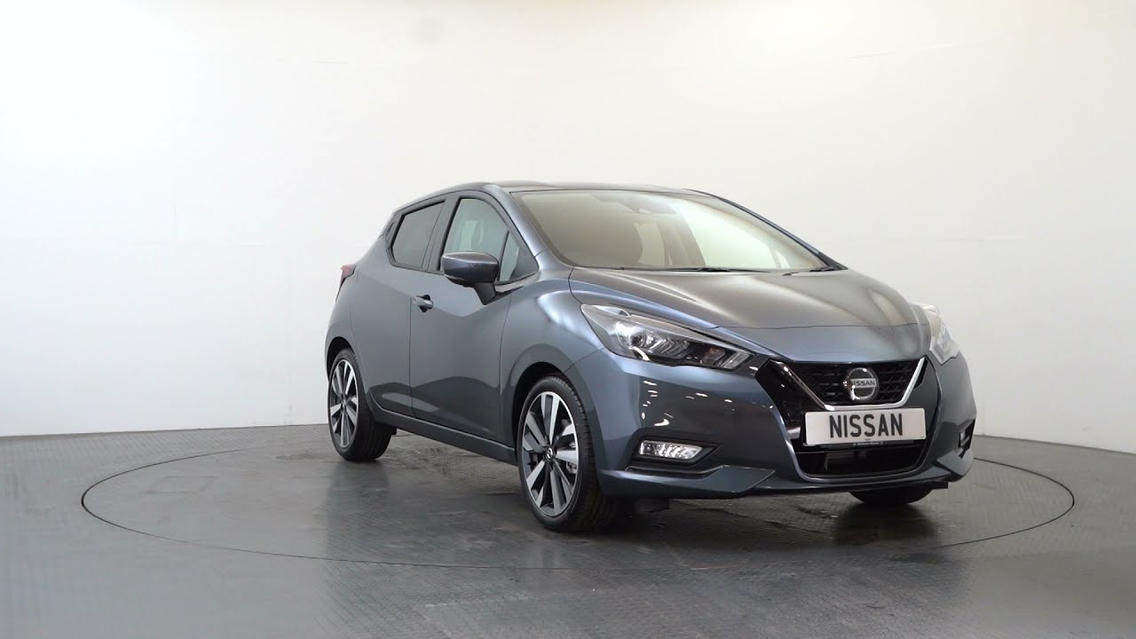 Top of Range Nissan Micra Tekna in Echo Grey Metallic with Very HIgh Specification at Western