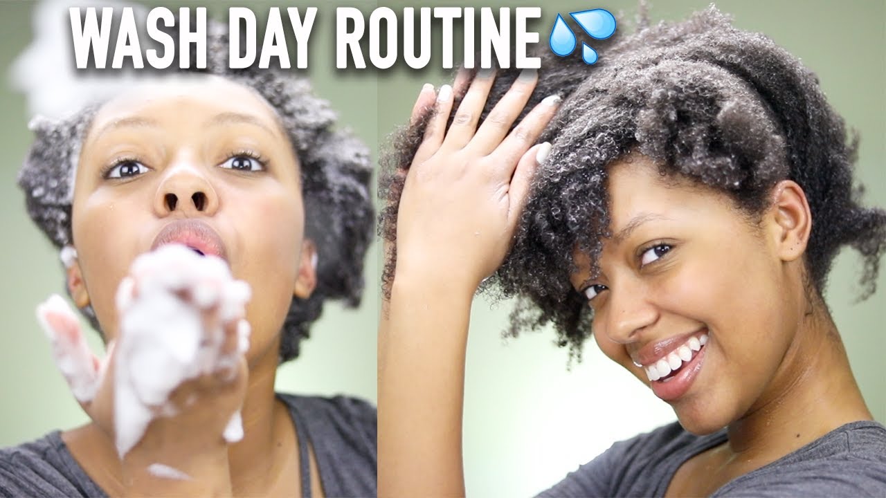 MY WASH DAY & SELF CARE ROUTINE