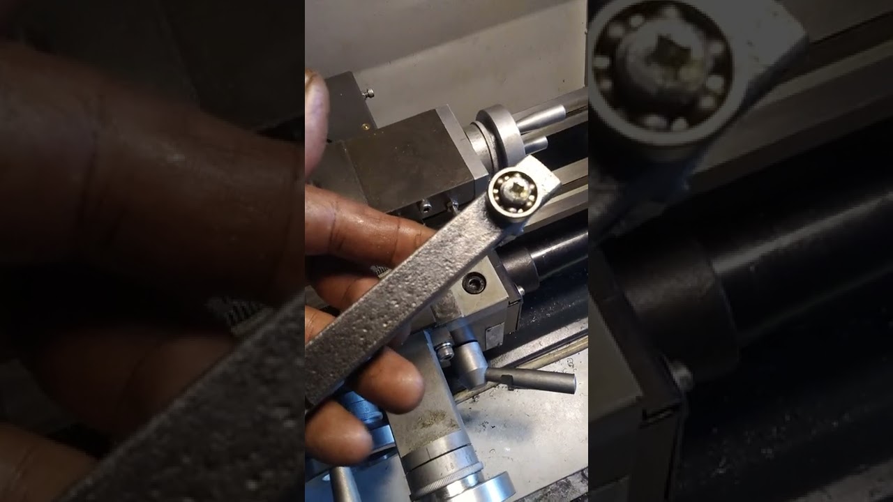 Metal Master 1830v убираем люфт суппорта на продольных салазках