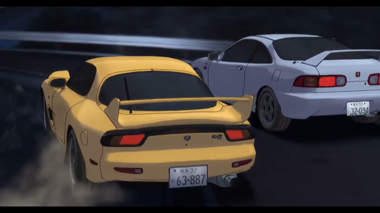 Burning up for you - Initial D [AMV]