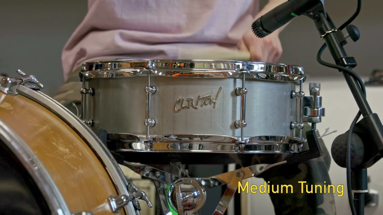 Clinton Drums 5x14 Stainless Steel Snare Drum
