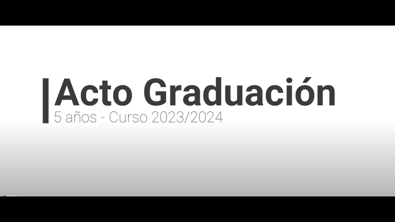 Acto de Graduación 5 años (2024)
