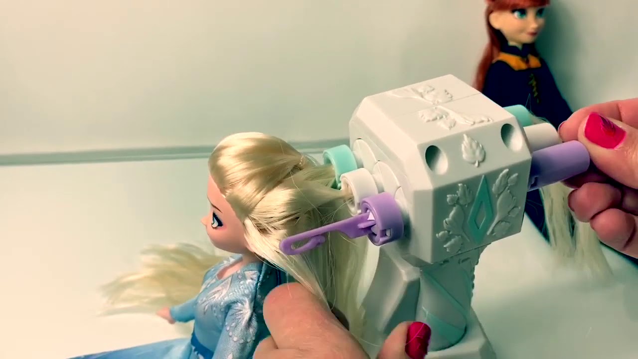 Disney Frozen 2 Sister Styles - Frozen 2 Sister Styles Anna Hairstyling Barbie Doll Review