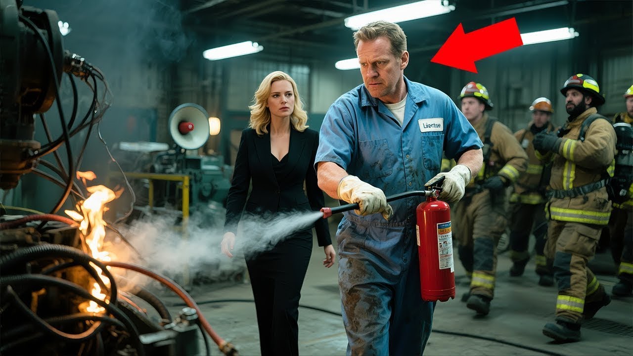 Struggling Single Dad Stopped $28M Factory Fire in Minutes—What The Owner Did Next Shocked W