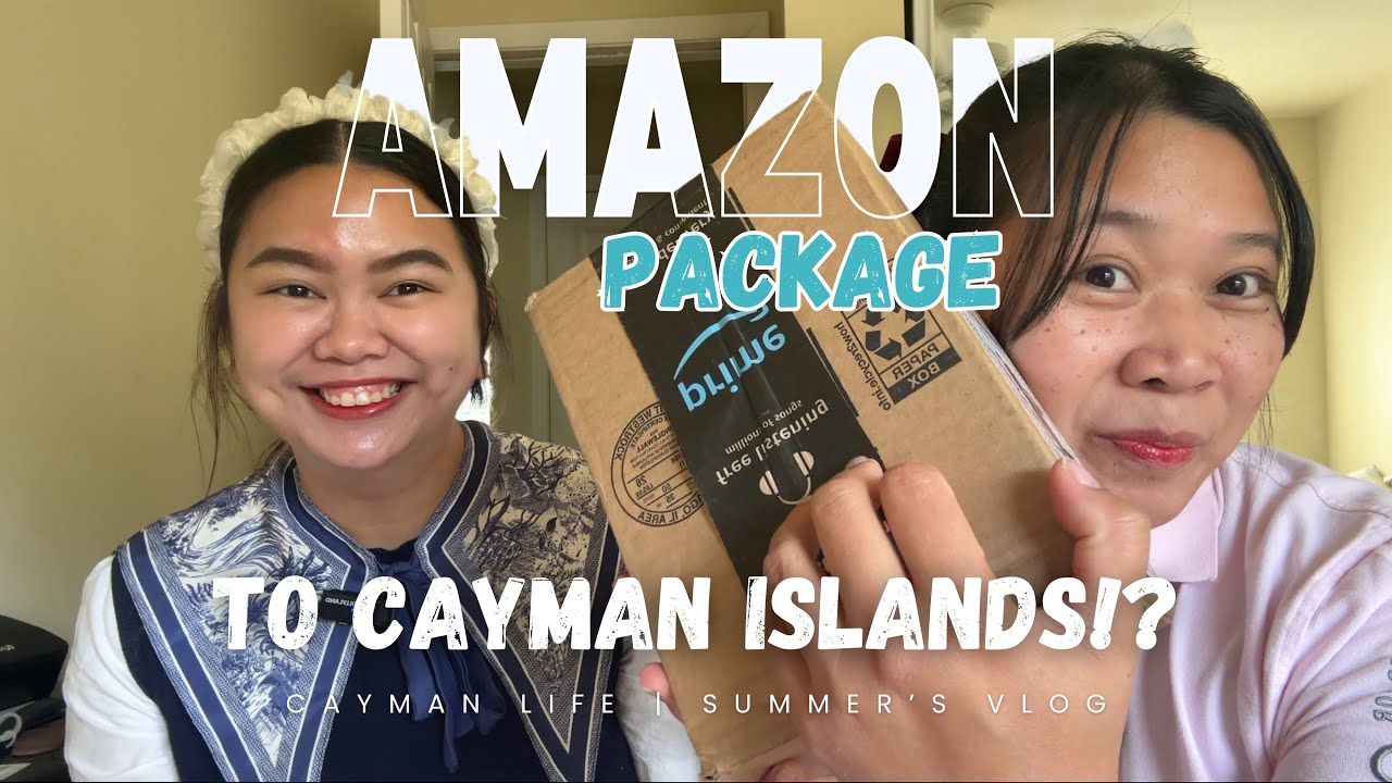 Amazon Package Deliver to Cayman Islands!? | Summer’s Vlog