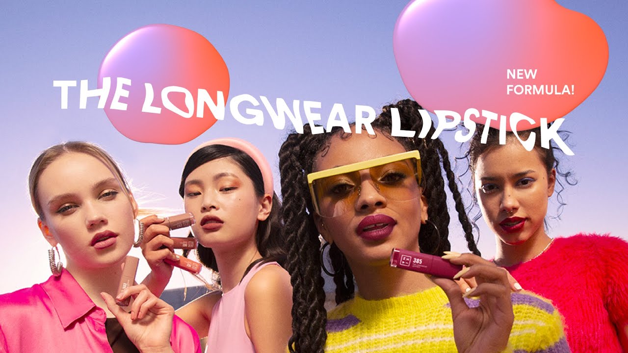 THE LONGWEAR LIPSTICK NEW FORMULA- 3INA Makeup