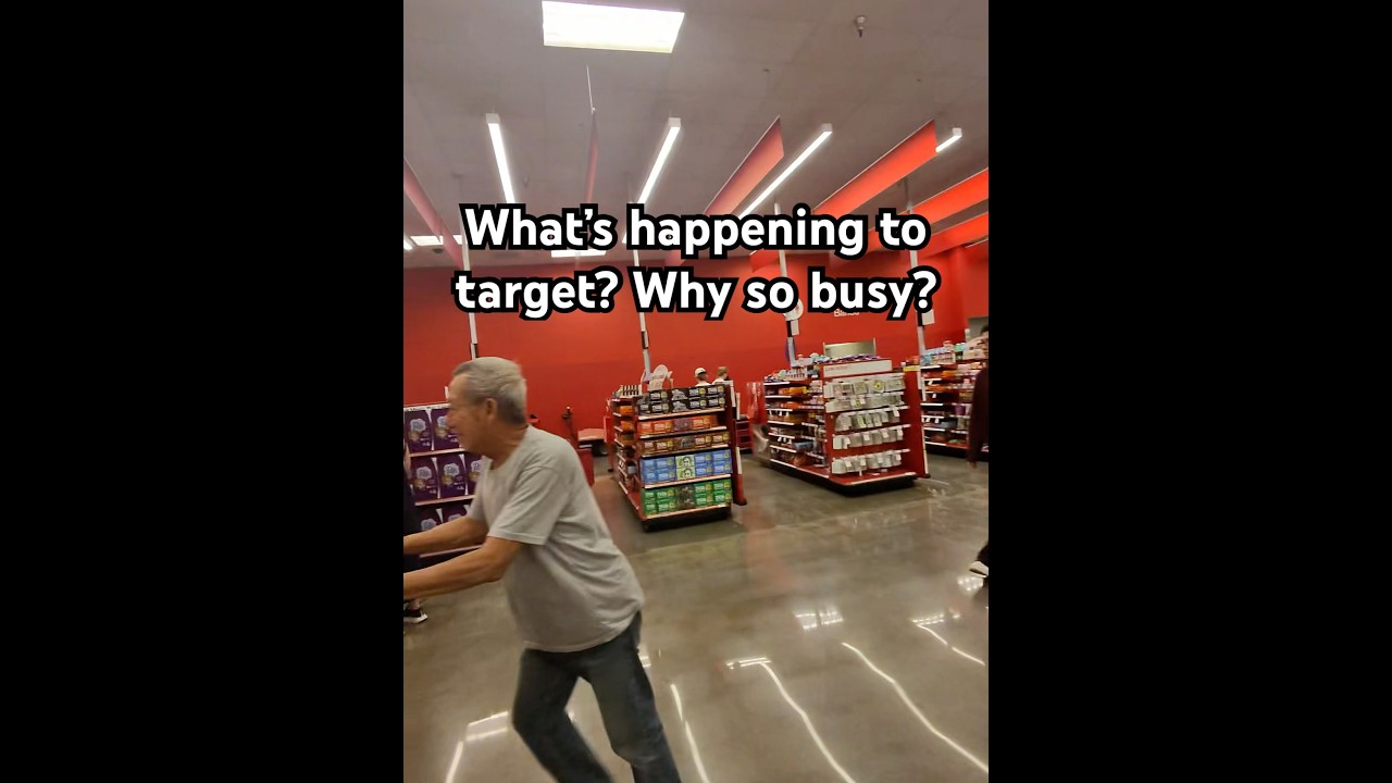 When did target get so busy? #target #pov #solo