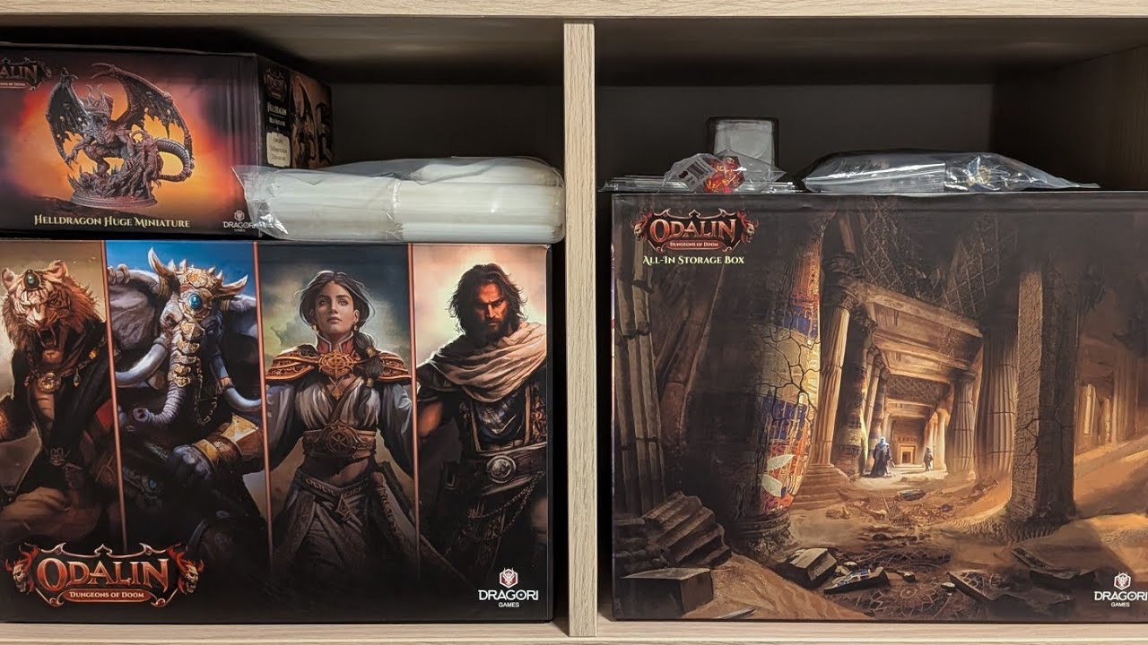 Odalin: Dungeons of Doom All-in Unboxing (deutsch/german)