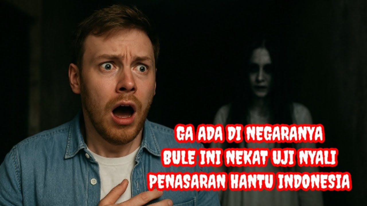 GA ADA DI NEGARANYA, BULE NEKAT UJI NYALI PENASARAN LIHAT HANTU!