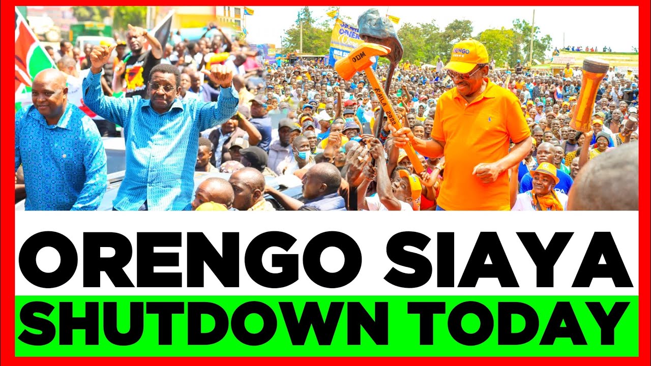 BREAKING! Oburu & Wanga Hides as Orengo Takeover Siaya County Ahead of Ruto's Nyanza Tour