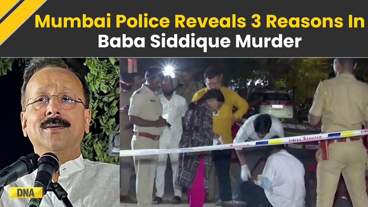 Baba Siddique Murder: Mumbai Police Launched An Investigation Into  Murder Of Ex Maha Minister