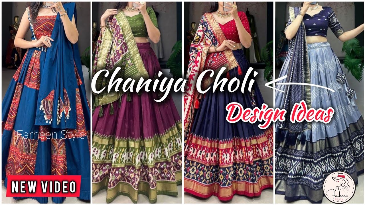 Navratri special chaniya choli design/ garba outfit ideas/Navratri dress #navratrichaniyacholi