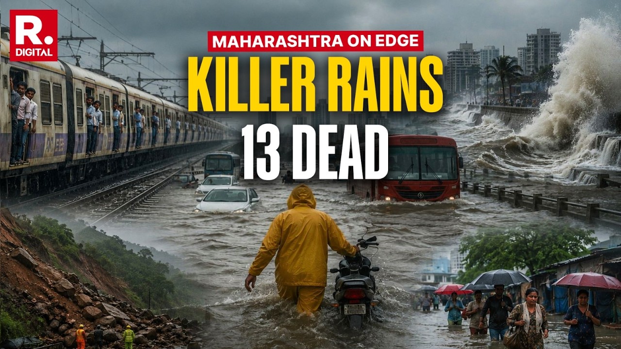 Monsoon Havoc In Maharashtra: Mumbai, Pune, Nashik Hit By Heavy Rain | 13 Dead