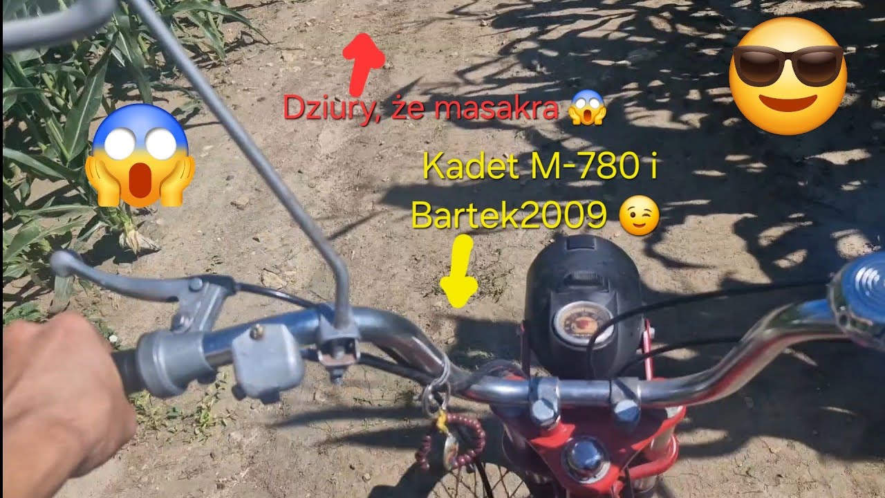 Kadet-Vlog/ jazda/ regulacja i servis/ zbi&oacute;r papier&oacute;wek/ Bartek rider w akcji 😉