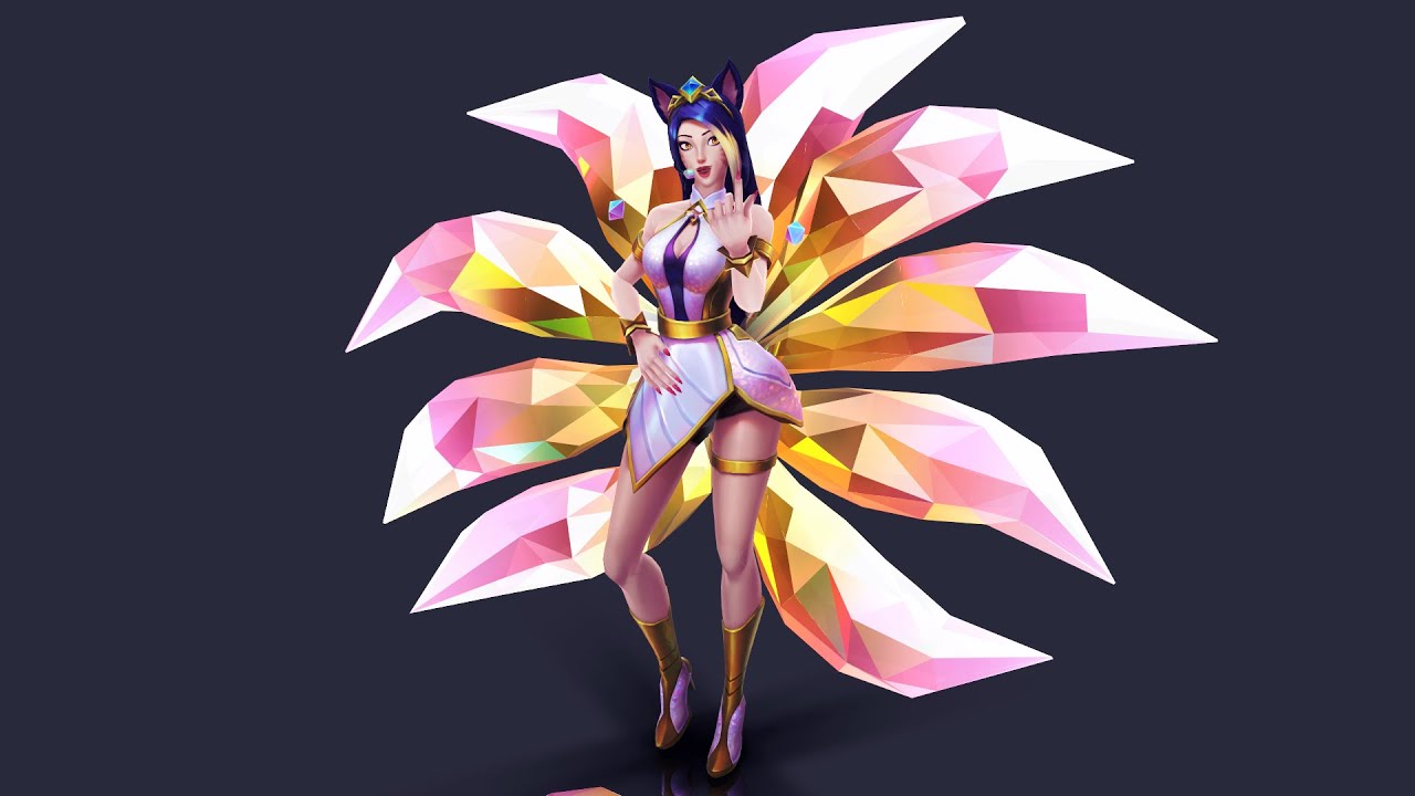 【MMDxLOL】Asu Ahri Prestige 2022 INTERGALACTIA (MODEL DL!)