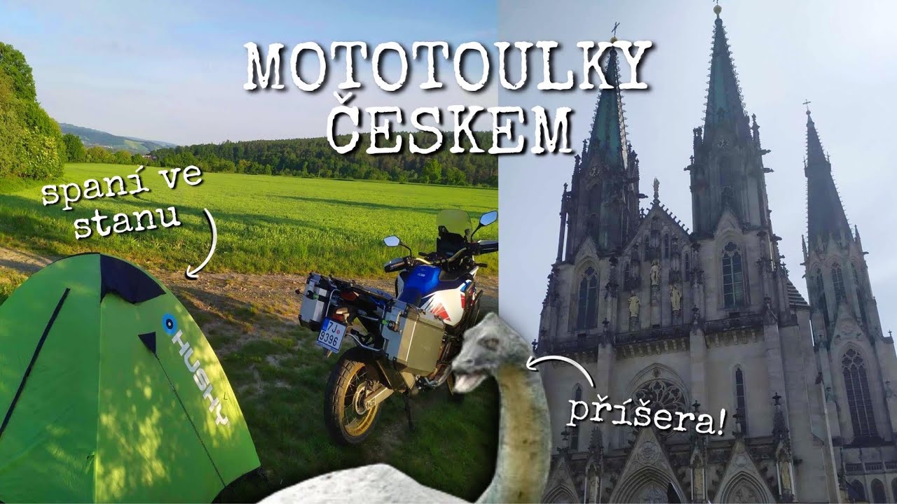 TOP v&yacute;lety na motorce po Česku 🇨🇿 | Kam vyrazit s Africa Twin?