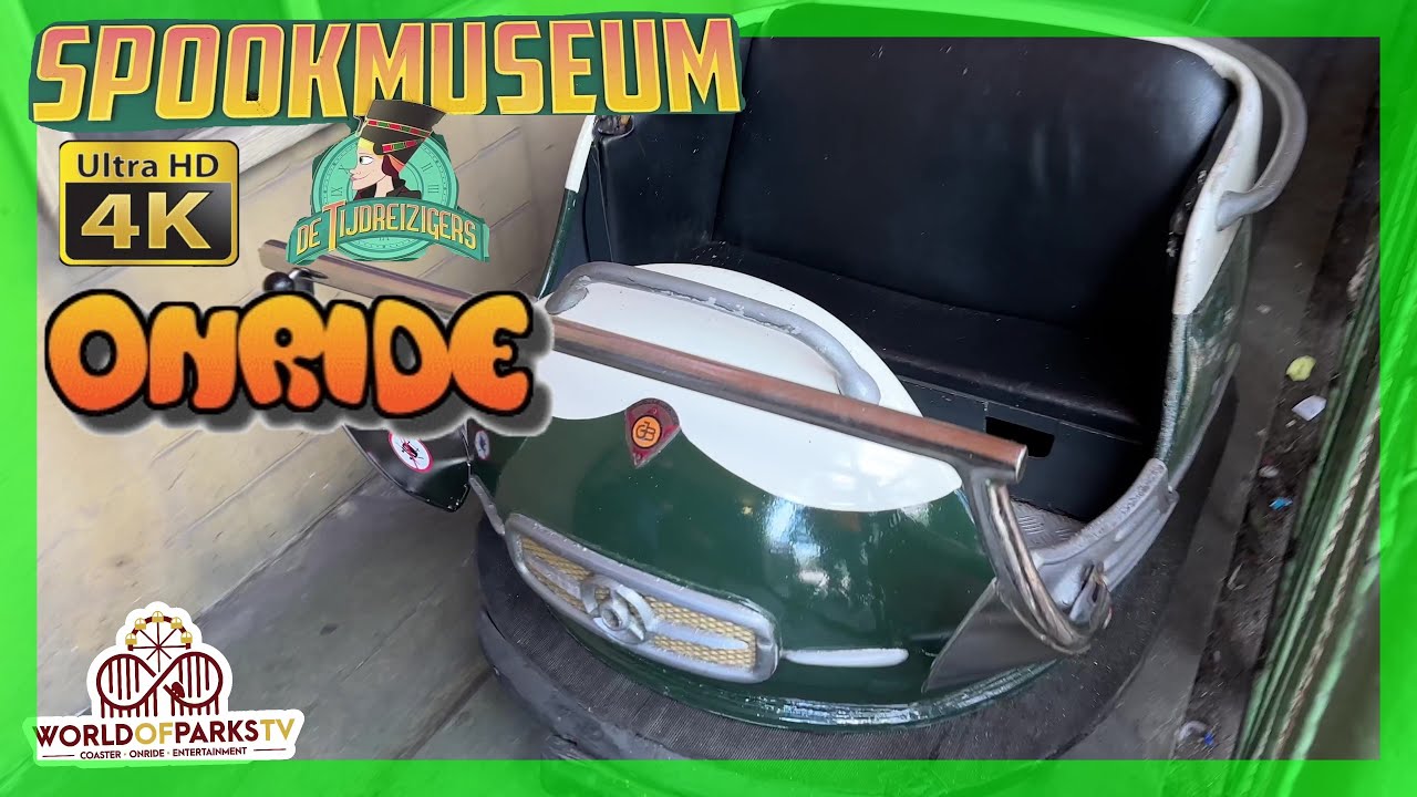 Spookmuseum Spookslot Drievliet 2023 (ONRIDE POV) Geisterbahn Ghost Train Dark Ride Freizeitpark