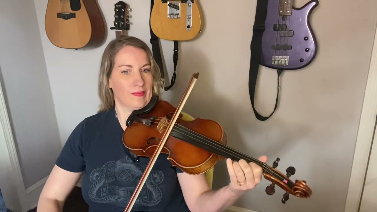 J’ai Passé Devant ta Porte- Cajun fiddling