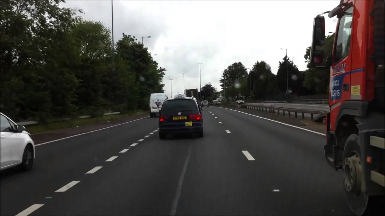 London streets (382.) - West Thurrock (RM20) - Queen Elizabeth II Bridge - Eltham (SE9)