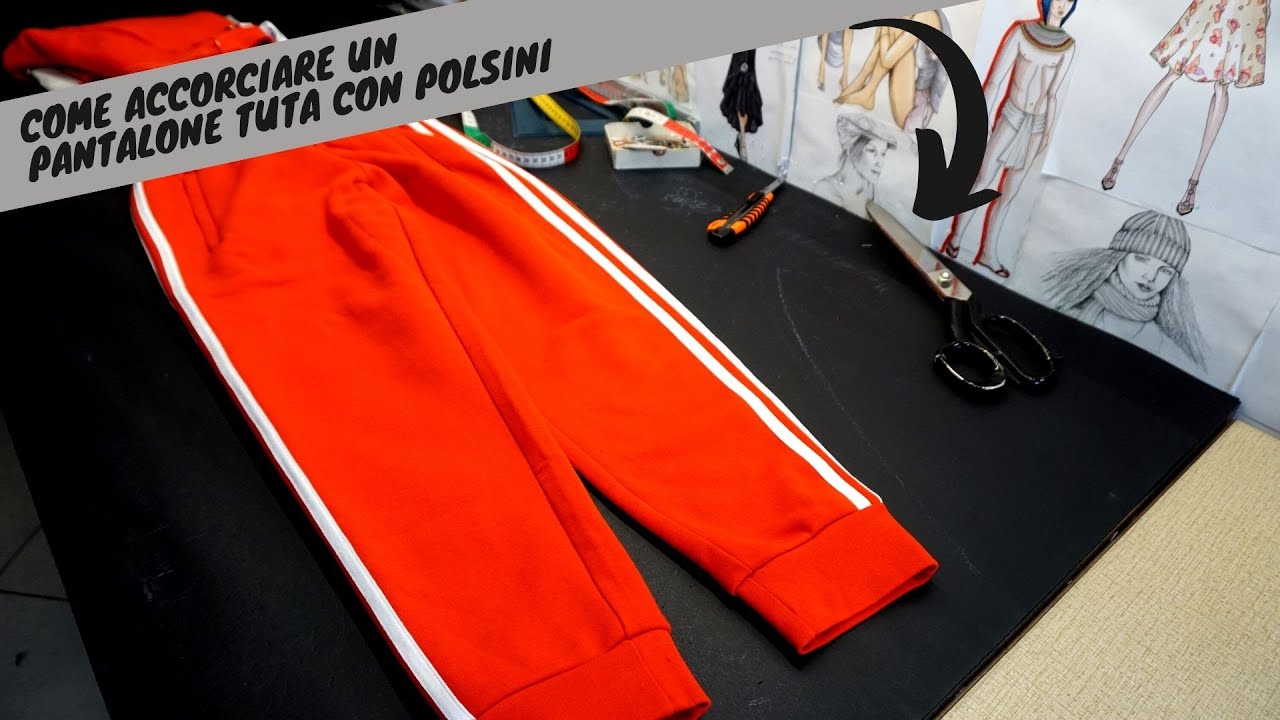 Come Accorciare un Pantalone Tuta con Polsini