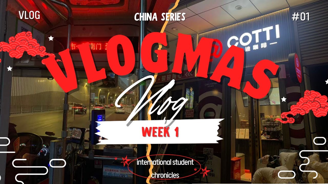 Vlogmas week 1 🤩chaotic first week of December 