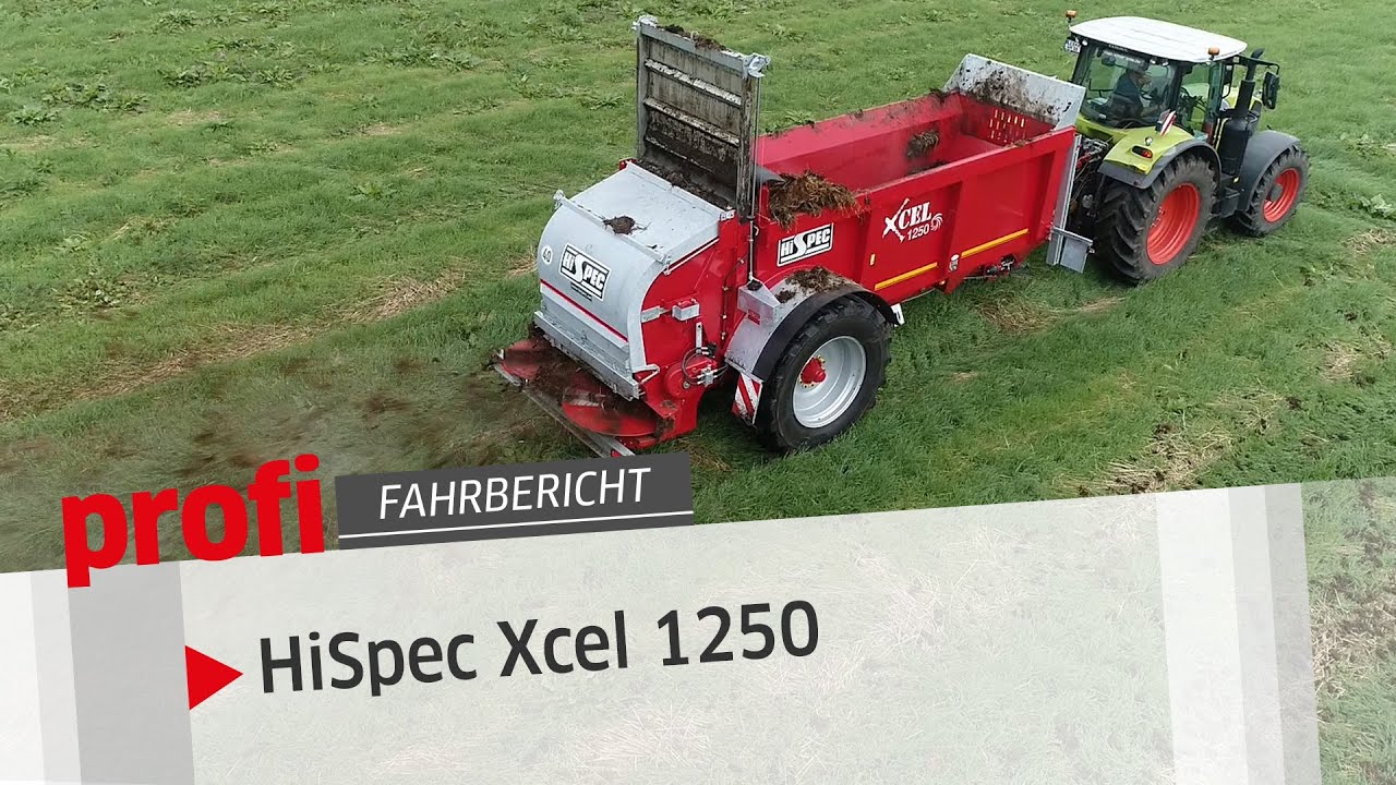 HiSpec Xcel 1250 Tieflader-Stalldungstreuer | profi 