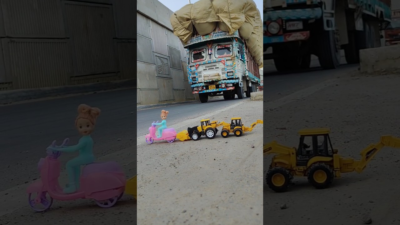 Remote Control Jcb And Dumper Truck Unboxing And Testing Short Video ||